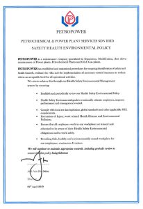 HSE Policy
